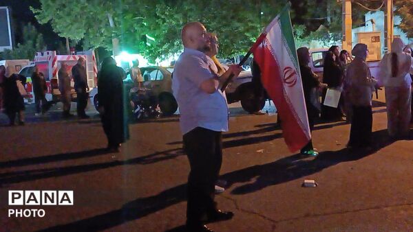 نود و چهارمین موج مردم نظرآباد در تجمعات شبانه