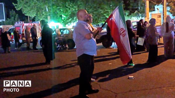 نود و چهارمین موج مردم نظرآباد در تجمعات شبانه