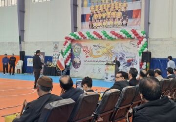افتتاحیه جام اقتدار ایران و مسابقات بین مدارس در مشهد