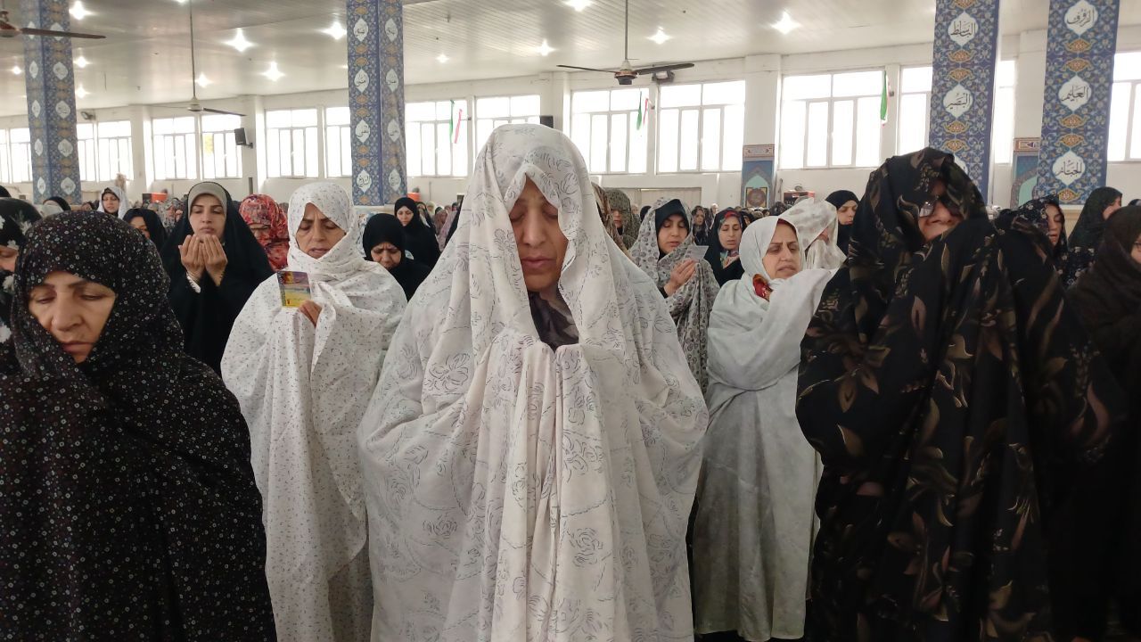 نماز عید فطر در فریدونکنار 