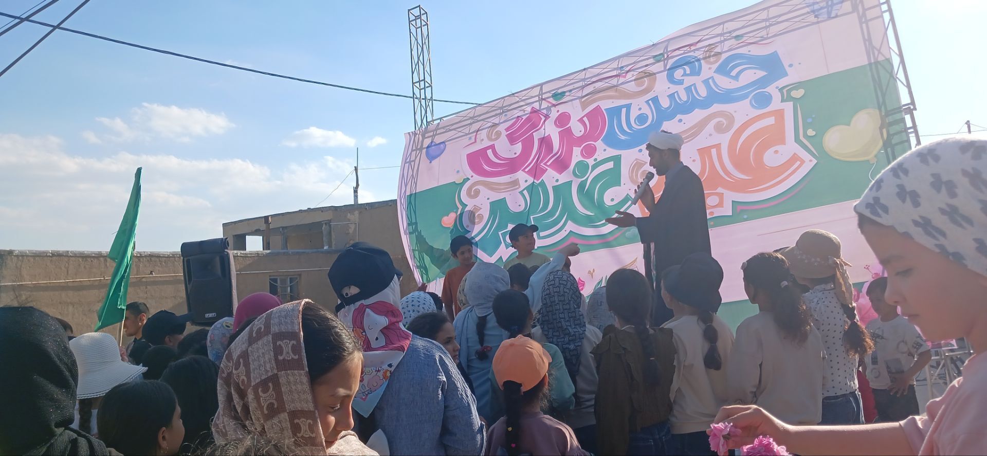 جشن کیلومتری غدیر در درگزین