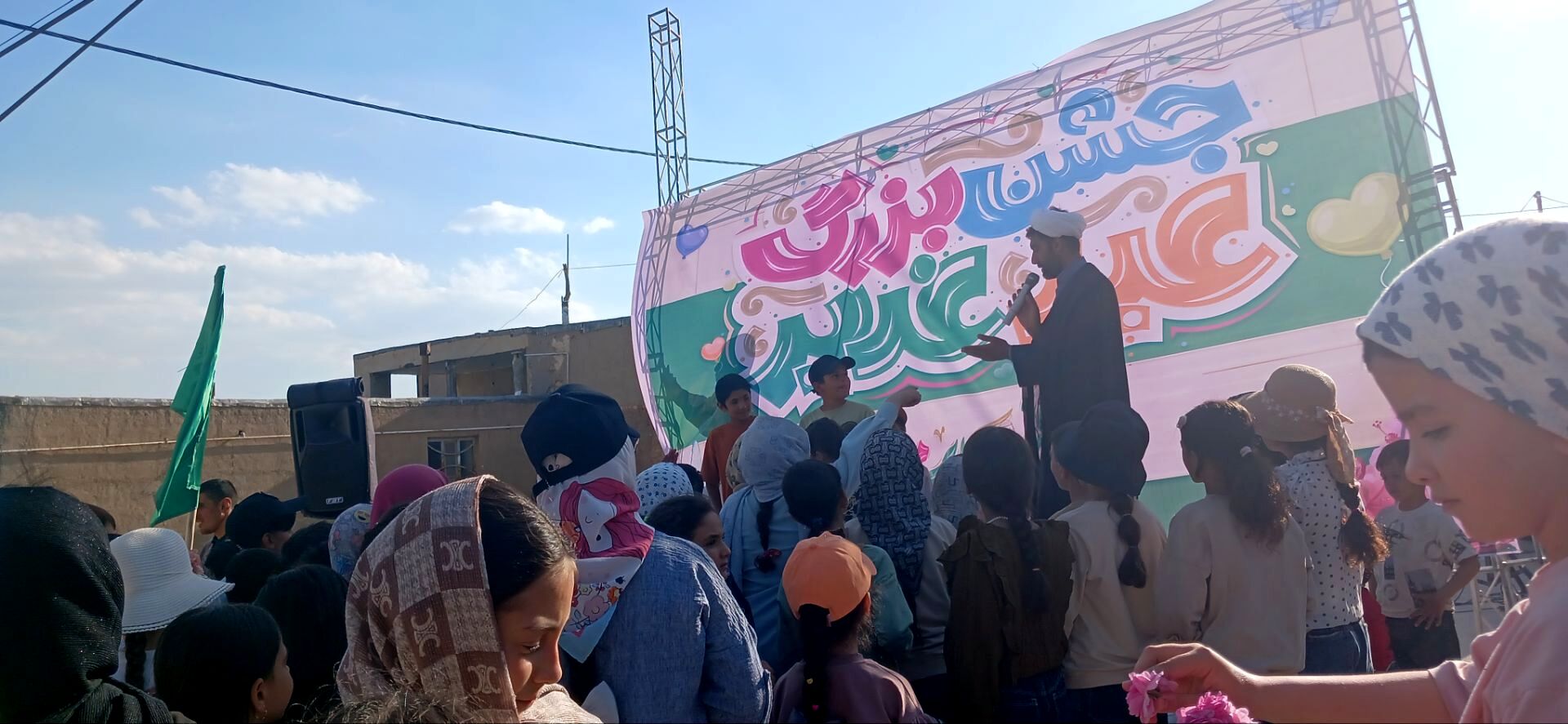 جشن کیلومتری غدیر در درگزین