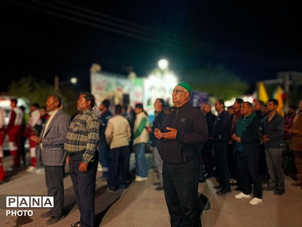 راهپیمایی شهروندان شهرستان مانه 