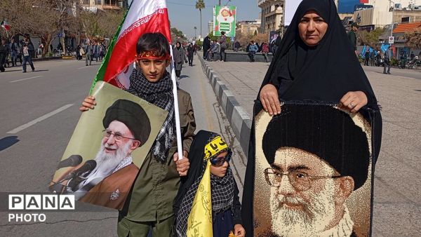 وداع با شهدای مدافع اقتدار وطن در شیراز