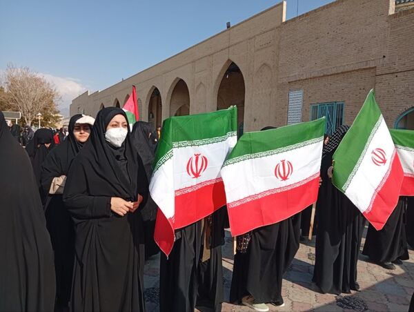 راهپیمایی جمعه خشم در شهرستان کاشمر 