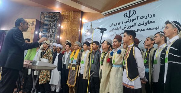 آیین افتتاحیه بیست‌ و سومین اردوی کشوری دانش‌آموزان عشایر
