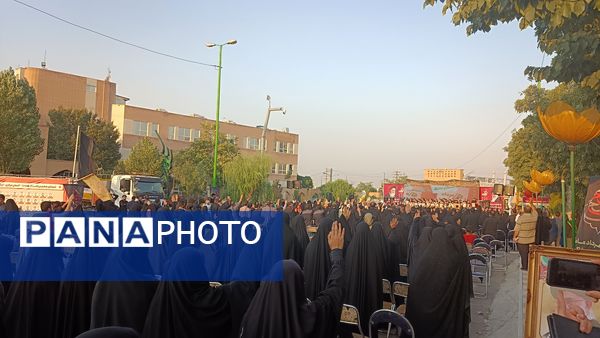 مراسم گرامیداشت شهدا‌ی پنجِ‌پنج، روز ایثار و مقاومت شهر اراک 