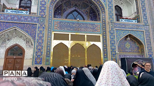 حرم ضامن آهو در آغازین روز دهه کرامت