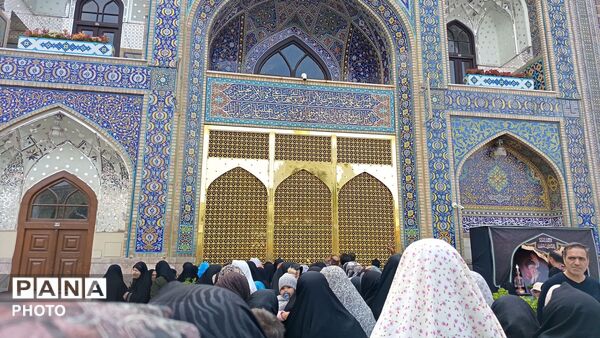 حرم ضامن آهو در آغازین روز دهه کرامت