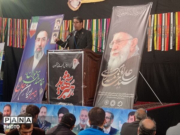 حضور پرشور مردم انقلابی شهرستان نیشابور در نماز جمعه روز جهانی قدس 