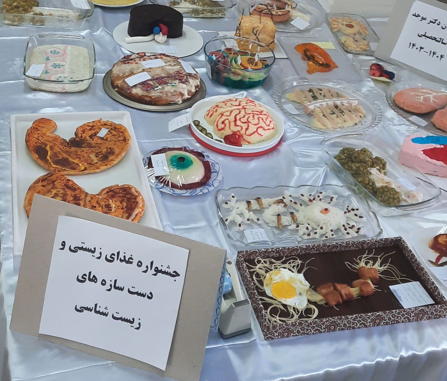 طعم خوشمزه علم؛ جشنواره غذای کلاس زیست در دبیرستان موحد