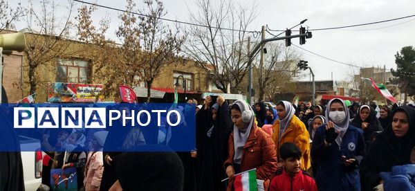 راهپیمایی 22 بهمن راز جرگلان 