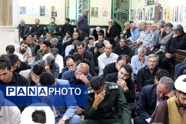 ادای احترام به حماسه‌سازان مقاومت؛ مراسم چهلم شهدای جنگ ۱۲ روزه در ملکان