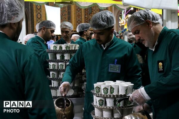شام ولادت علی ابن موسی‌الرضا، در حریم رضوی