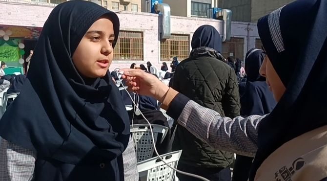 جشن میلاد منجی عالم بشریت امام‌ِزمان در دبستانِ‌ ساره