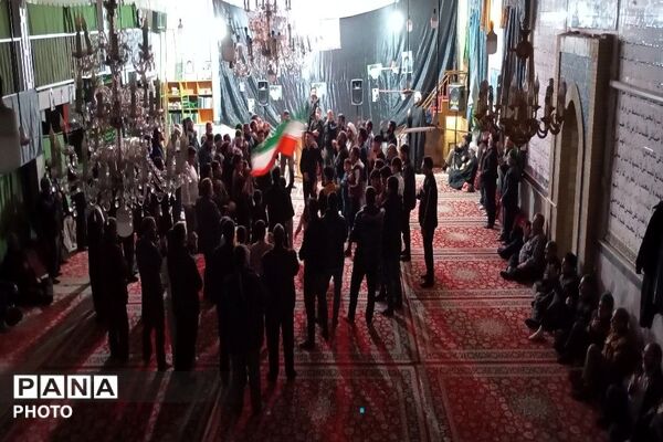 مراسم شهادت قائد امت در شهر بار نیشابور