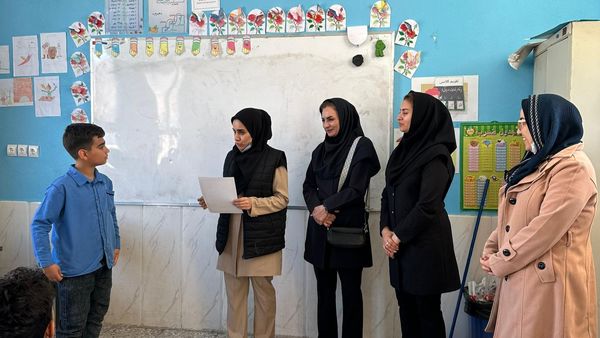 تقدیر از برگزیدگان ویژه‌برنامه هفته جهانی فضا در مدارس حاجی‌آباد