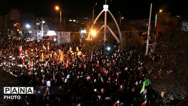 برگزاری هفدهمین شب عزاداری رهبر انقلاب اسلامی در نورآباد