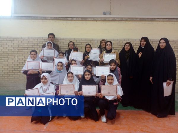  مسابقات شطرنج دختران مقطع ابتدایی شهرستان قدس