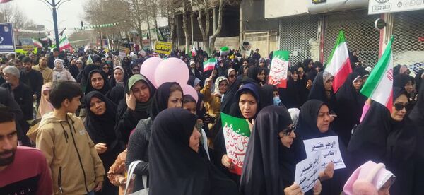  راهپیمایی بیست و دو بهمن در کاشمر