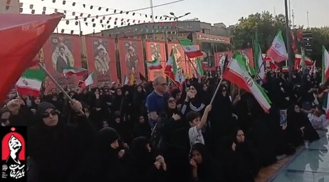 برگزاری مراسم سوگواری  رهبر شهید در اصفهان