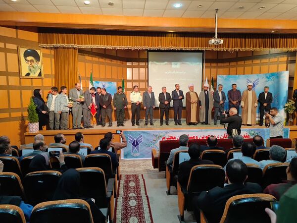 آیین تکریم و معارفه سرپرست جدید دانشگاه آزاد اسلامی واحد تاکستان