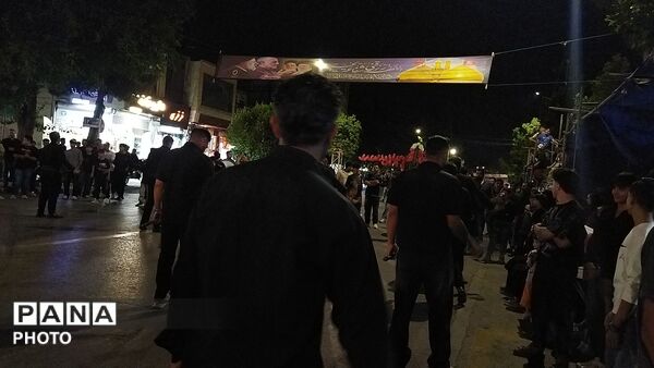 گذری بر عزاداری و فعالیت هیئت جوانان باب الحوائج نیشابور  در شب صد و چهل و چهارم 