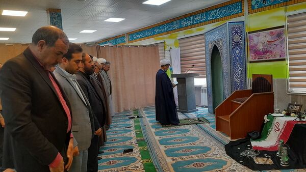 مراسم سالگرد شهادت آیت‌الله رئیسی در اداره‌کل آموزش‌وپرورش استان البرز 