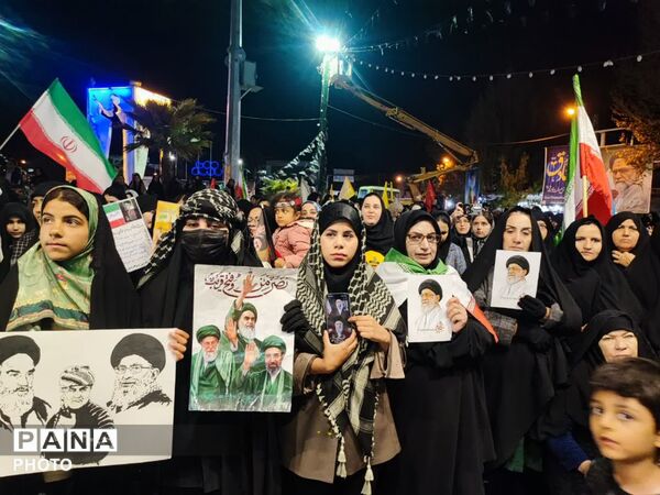 مردم کوهدشت در شب چهل وچهارمین اجتماع حماسی 