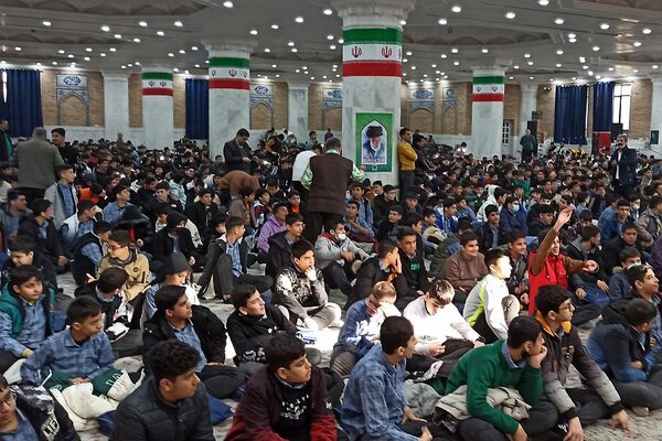 جشن تکلیف دانش‌آموزان پسر منطقه کهریزک 