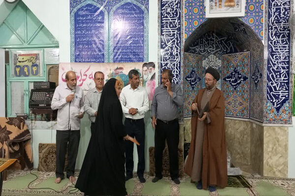 تجلیل از دختران هیات علی اکبر و پایگاه شهدا شبانکاره