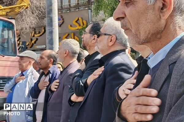 کبوتران عاشق به امام شهیدشان پیوستند