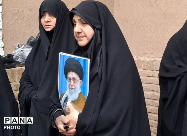 عزاداری شهادت رهبر انقلاب ویژه دانش آموزان کاشمری