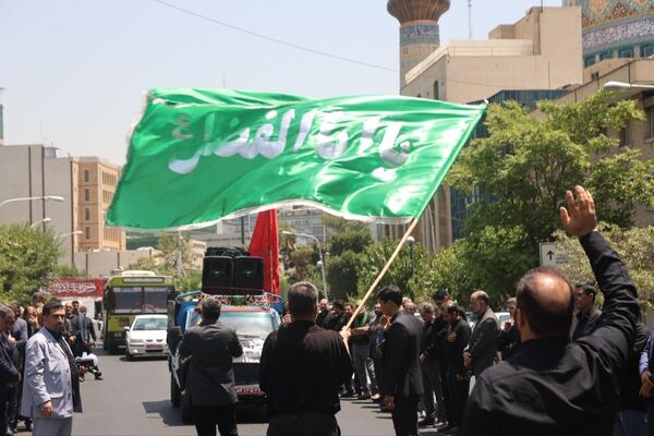 برپایی دسته عزاداری اداره‌کل آموزش و پرورش شهر تهران 