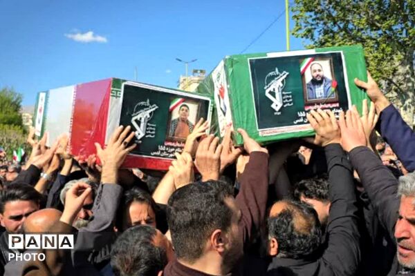 شهر قدس میزبان پیکر ۸ شهید سرافراز