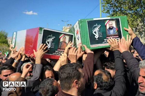 شهر قدس میزبان پیکر ۸ شهید سرافراز