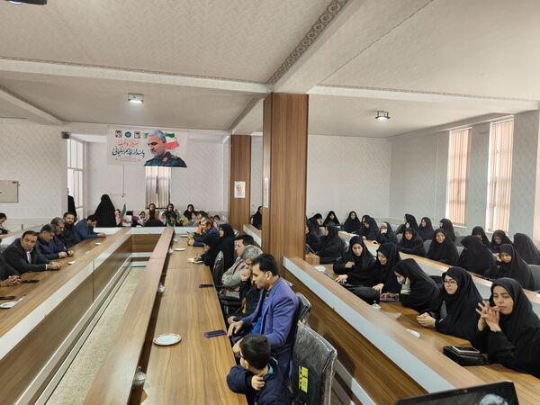 مراسم گرامیداشت شهید حاج قاسم سلیمانی در شهرستان سامان