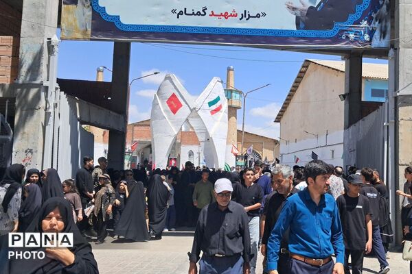 شکوه حضور مردم شیروان در حماسه اربعین