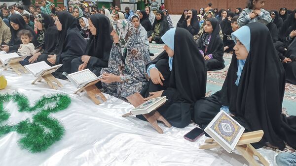  محفل  انس با قرآن کریم ماه رمضان در شهرستان مارگون