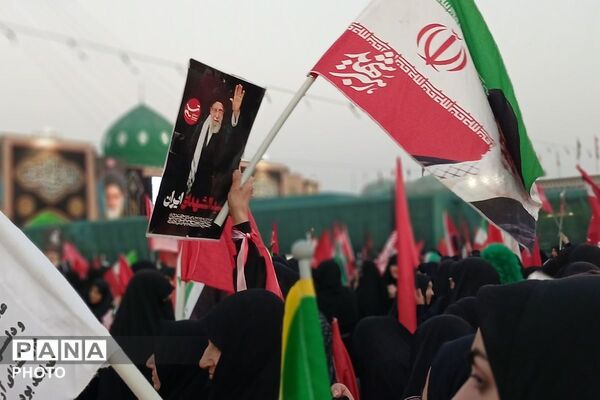 وداع با آقای شهید ایران در آستان مقدس جمکران