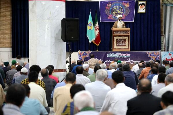 اقامه نماز عیدقربان در باقرشهر 
