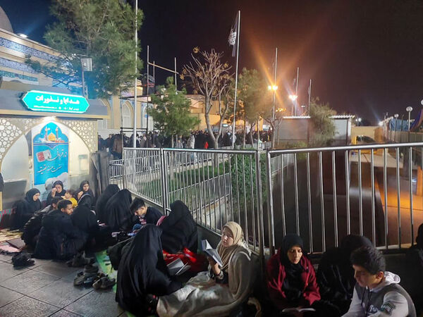 احیای شب بیست و یکم ماه رمضان در حرم حضرت معصومه(س)