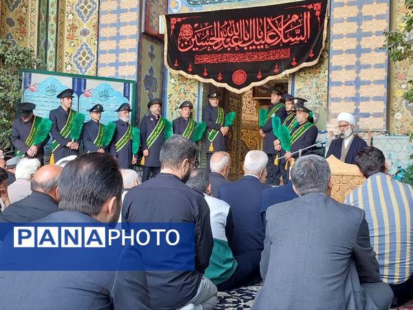 مراسم غبار روبی و زیارت ضریح مطهر سلطانعلی ابن امام محمد باقر (ع) در کربلای ایران 
