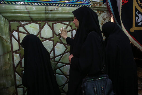 آیین «عهد عاشقی» با حضور اصحاب رسانه در مسجد جمکران