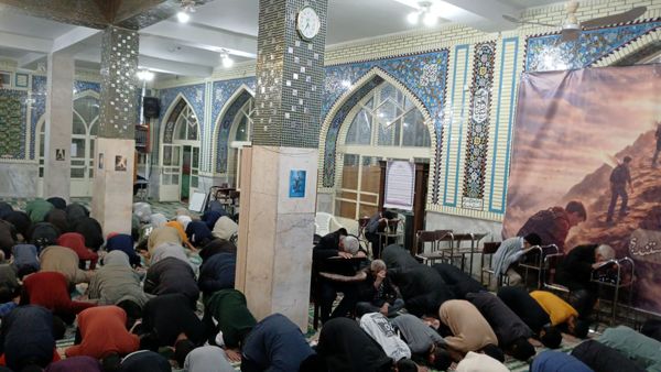  اعتکاف دانش‌آموزی در شهرستان بن