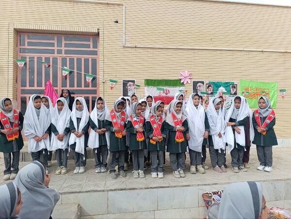 جشن نیمه شعبان در دبستان خدیجه کبری ابرکوه