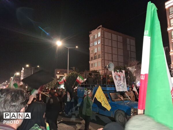 مراسمی باشکوه  به مناسبت  روز نوزدهم  شهادت رهبر معظم انقلاب