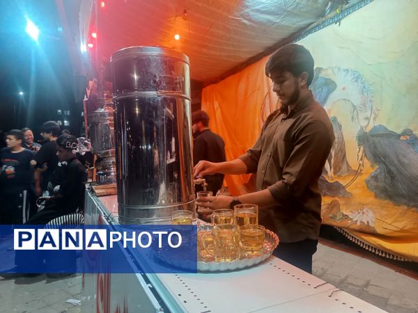 روایتی از چایخانه جوانان مهدوی در پارک ارغوان نیشابور 