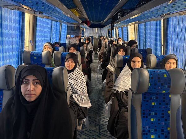 کاروان راهیان نور بسیج دانش‌آموزی سراب و مهربان 