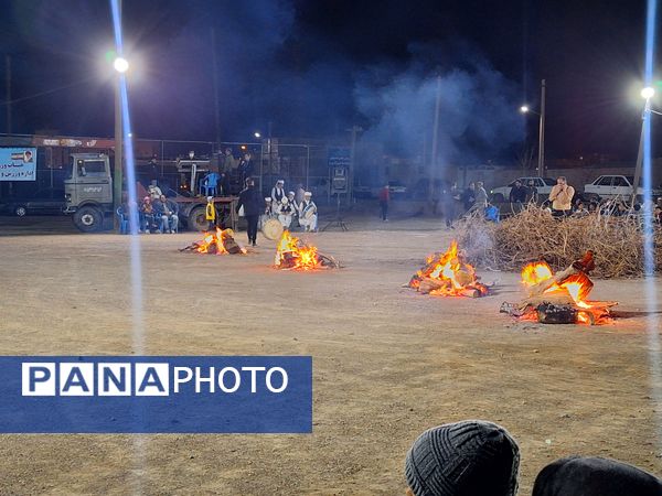 آیین چهارشنبه سوری اصیل در گناباد 